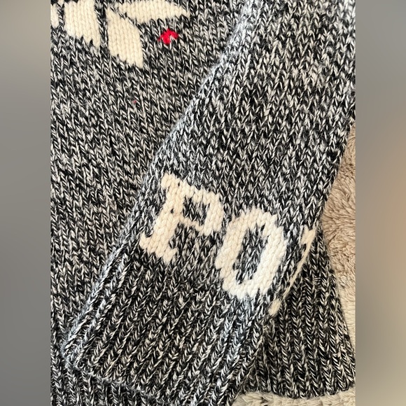 Polo Ralph Lauren Black/White Snowflake Turtleneck Sweater. Fits XS. - Picture 6 of 8